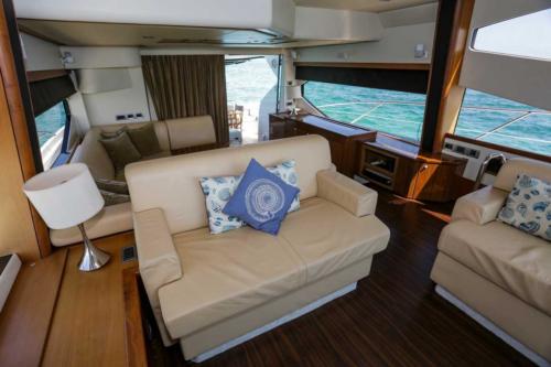64 Ft Sunseeker Manhattan yacht rental in Cancun by Riviera Charters 13