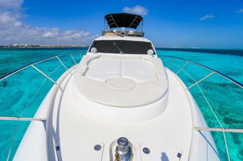 64 Ft Sunseeker Manhattan yacht rental in Cancun by Riviera Charters 9