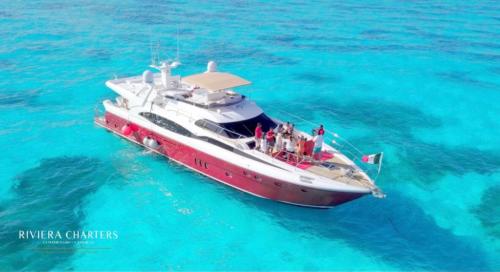 79-Ft-Dyna-Craft-yacht-retnal-in-Cancun-and-Isla-Mujeres-by-Riviera-Charters-4