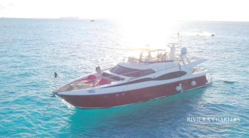 79-Ft-Dyna-Craft-yacht-retnal-in-Cancun-and-Isla-Mujeres-by-Riviera-Charters-5