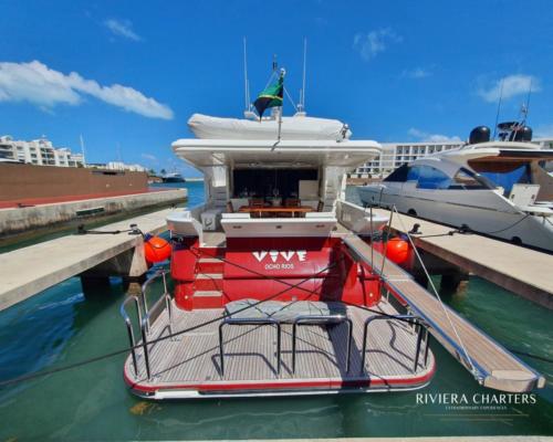 79 Ft Dyna Craf yacht rental in Cancun by Riviera Charters 33