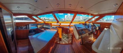 79 Ft Dyna Craf yacht rental in Cancun by Riviera Charters 7