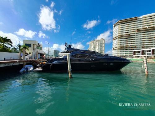 64 Ft Sunseeker Predator yacht rental in Cancun by Riviera Charters 5