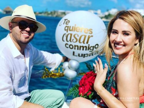 Cancun and Tulum wedding proposal 2 by riviera charters